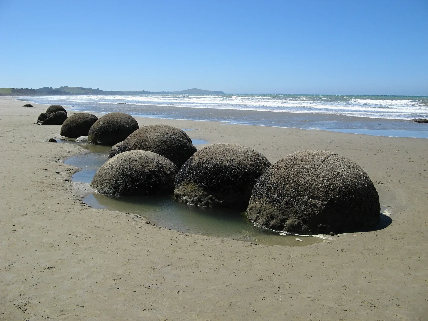 A Beach in New Zealand Is Covered With Nearly Perfect Stone Spheres
